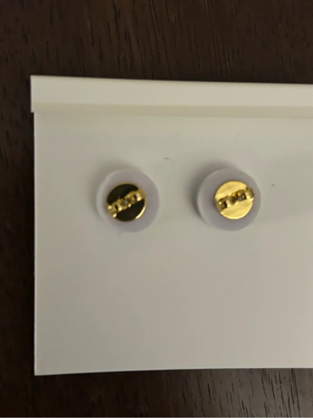 Brand new Tory Burch Gold plated mother of pearl Starburst Stud Earrings